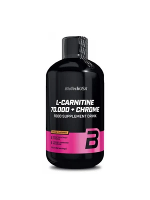 BIOTECH USA Liquid L-Carnitine + Chrome 500мл - Л-Карнитин с Хром