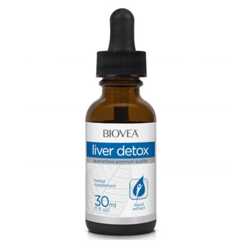 Liver Detox Liquid Drops, BIOVEA, 30мл - капки за черен дроб