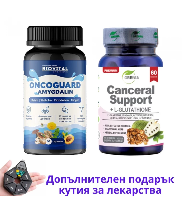 Б-17 Онкогард + Кенсъръл Съпорт при онкологии