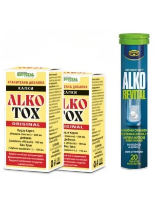 Алкотокс капки и Алко Ревитал - 2 и 1 БЕЗПЛАТНО