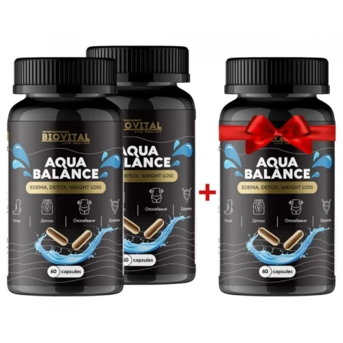 Aqua Balance 1440мг 2 и 1 БЕЗПЛАТНО - Отоци, Детокс и Отслабване