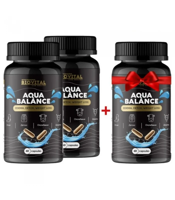 Aqua Balance 1440мг 180 капсули - Отоци, Детокс и Отслабване