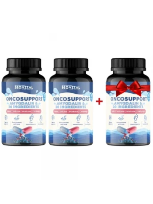 ONCOSUPPORT 2 и 1 БЕЗПЛАТНО при онкологии лъче и химиотерапия