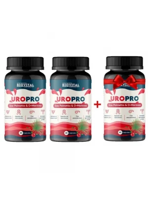 UroPro - здрава простата и уринарни проблеми 2 и 1 БЕЗПЛАТНО