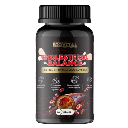 CHOLESTEROL BALANCE 1800мг, 60капс - холестерол и триглицериди