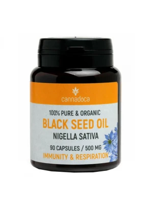 CANNADOCA Black Cumin, 90капс - Масло от черен кимион