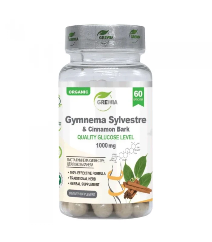 Gymnema Sylvestre & Cinnamon Bark, 60капс - при диабет