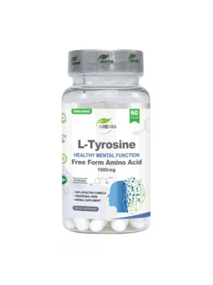 L-Tyrosine 1000mg, 60капс - за щитовидната жлеза