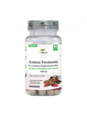 Coleus Forskohlii & L-Arginine, 60капс - изгаране на мазнини