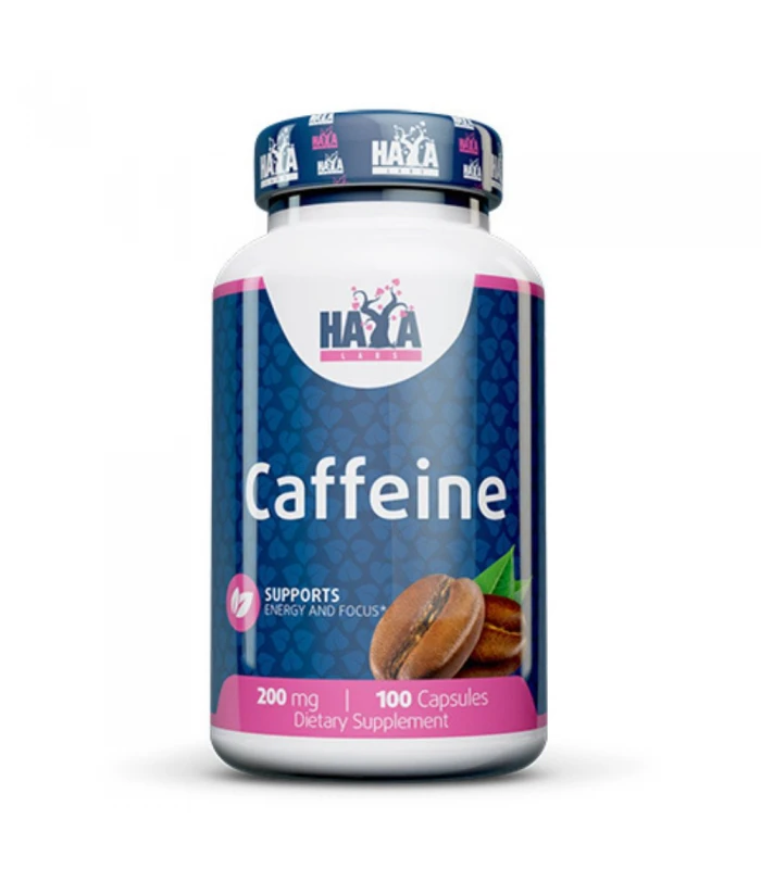 HAYA LABS Caffeine 200 mg, 100капс - Кофеин