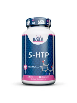 HAYA LABS 5-HTP 50мг, 90капс - отслабване, стрес и безсъние