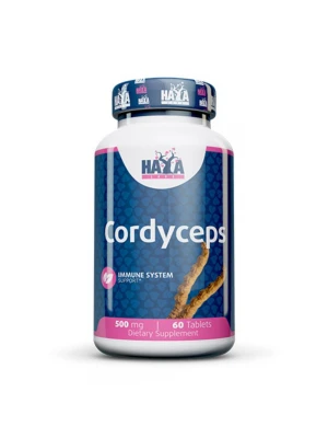 HAYA LABS Cordyceps 500mg, 60капс - Гъба Кордицепс