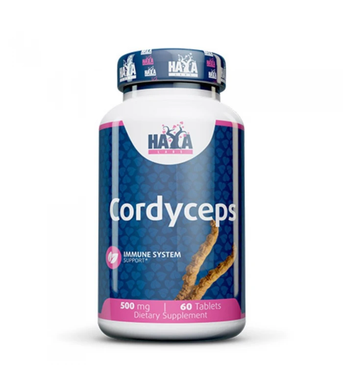 HAYA LABS Cordyceps 500mg, 60капс - Гъба Кордицепс