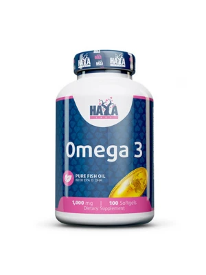 HAYA LABS Omega 3 1000мг, 100капс - Fish Oil