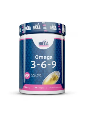 HAYA LABS Omega 3-6-9 1200 mg - 200 Softgels