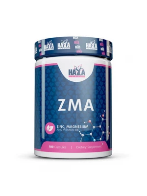 HAYA LABS ZMA, 180капс - Цинк, Магнезий, Витамин В-6