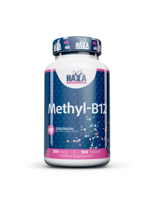 HAYA LABS B-12 Methylcobalamin 1000 mcg, 100 таблетки