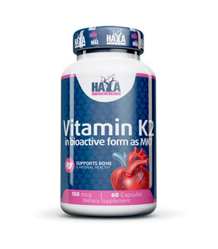 HAYA LABS Vitamin K2-Mk7 100mcg  - 60капс