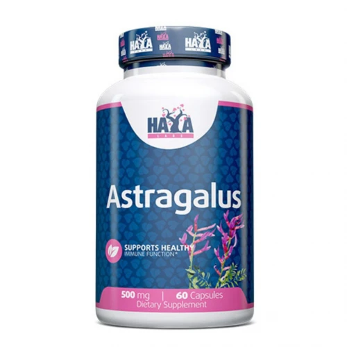 HAYA LABS Astragalus 500 mg  60 капсули - Астрагал за имунитет