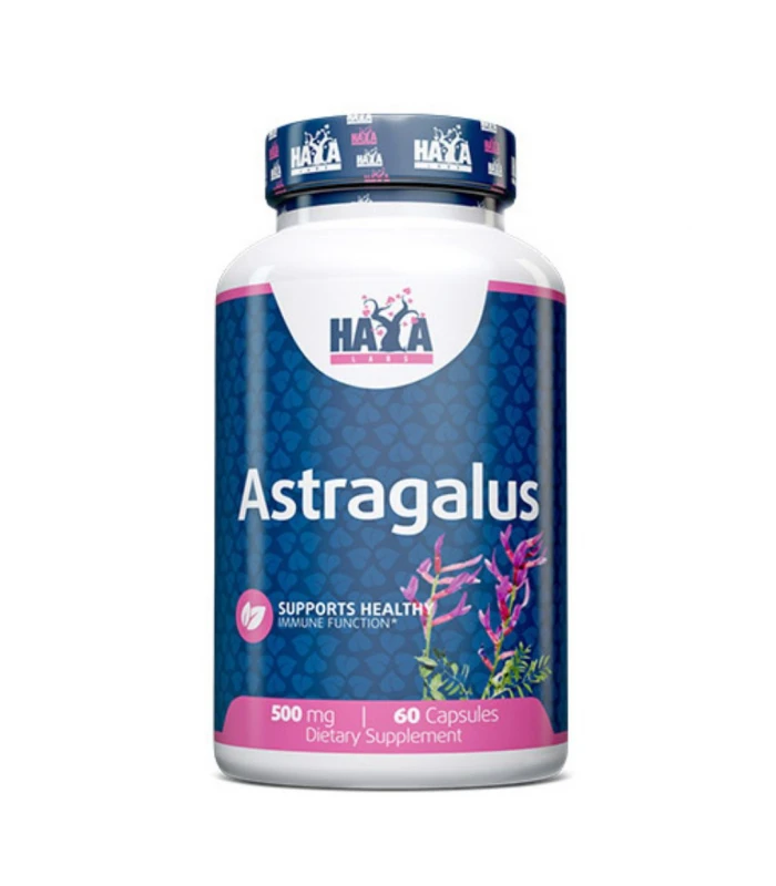 HAYA LABS Astragalus 500 mg  60 капсули - Астрагал за имунитет