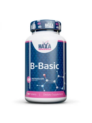HAYA LABS B-Basic, 100табл - Витамин B комплекс
