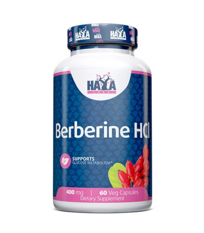 HAYA LABS Berberine HCL 400мг, 60капс - отслабване и диабет