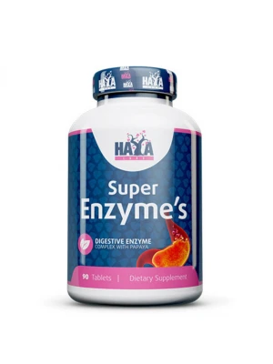 HAYA LABS Super Enzyme Complex, 90табл - Храносмилателни ензими