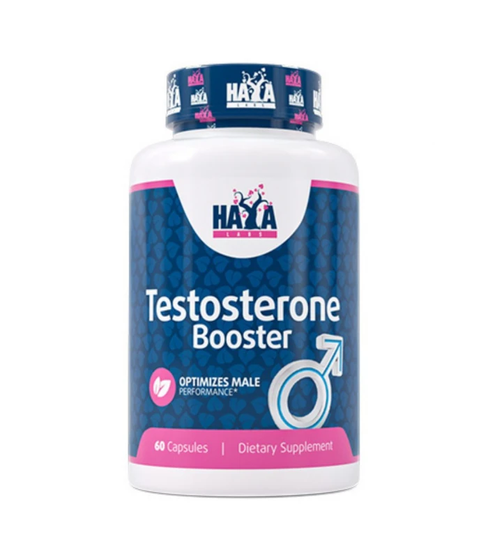 HAYA LABS Testosterone Booster, 60капс - мускулна маса