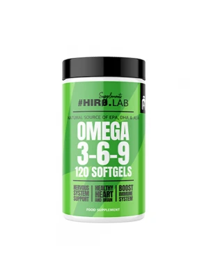 HIRO.LAB Omega 3-6-9 120капс - холестерол и триглицериди