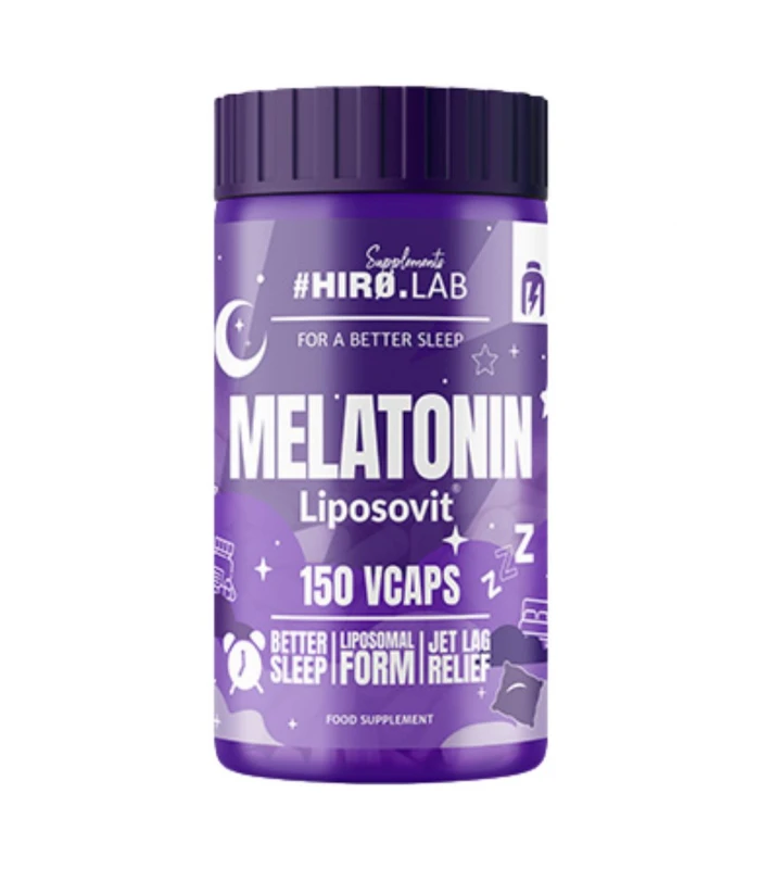 Hiro.Lab Melatonin Liposovit® 1 mg, 150 капсули