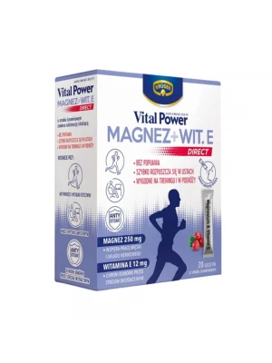 Магнезий с Витамин Е, Крюгер, 20 сашета