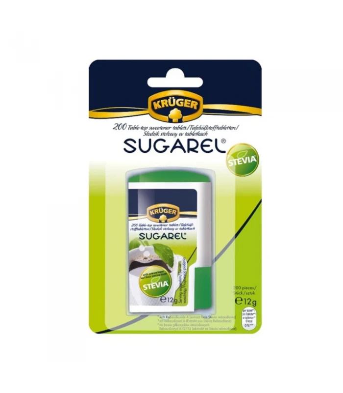 Sugarel Стевия, трапезен подсладител, Крюгер, 200табл