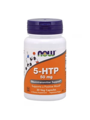 NOW 5 HTP 50мг - намаляване на апетита, стреса и безсънието