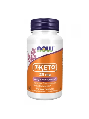 NOW 7-Keto (25mg), 90капс - при наднормено тегло