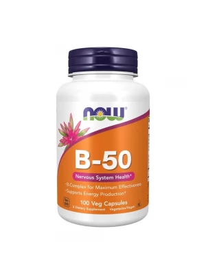 NOW B-50, 100капс - Комплекс витамин от група B