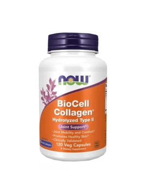 NOW Biocell Collagen Hydrolyzed Type II 120капс - за ставите