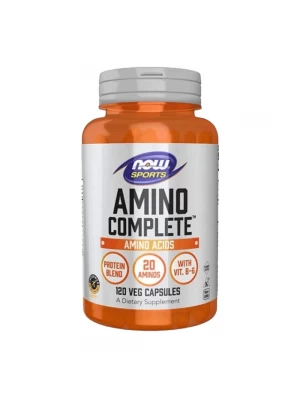 NOW Amino Complete,120капс - 18 аминокиселини