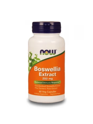 NOW Boswellia Extract 250mg, 60капс - Босвелия и куркума