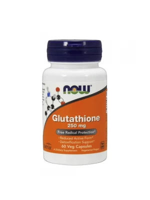 Now Glutathione, 250мг, 60капс - за имунна система