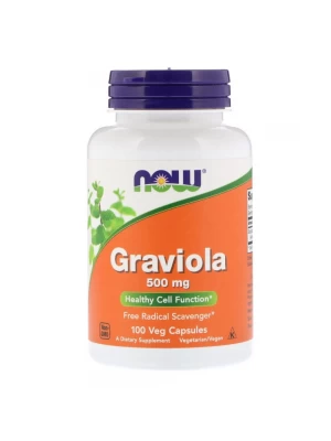 NOW Гравиола, 500мг - 100 капс. при онкологични състояния