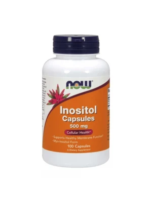 Отслабване с Инозитол - NOW Inositol 500мг, 100капсули