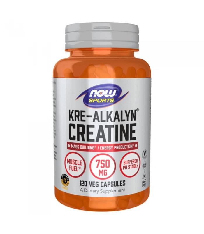 NOW Kre-Alkalyn® Creatine 120 и 240 капсули - за мускулите