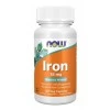 NOW Iron 18mg Ferrochel, 120капс - при дефицит на желязо