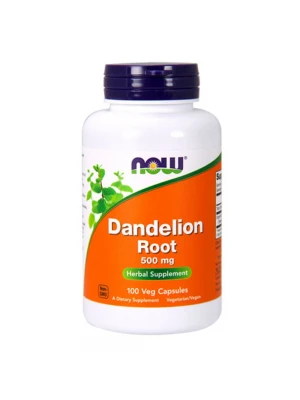 NOW Dandelion Root 500mg, 100Vcaps - Корен от глухарче