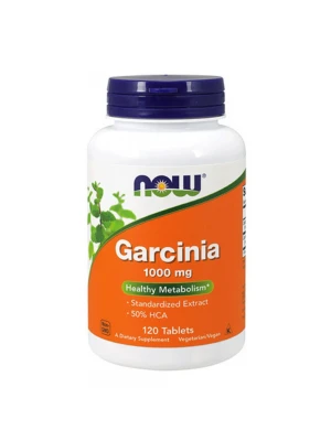 NOW Garcinia 1000mg , 120табл - за отслабване