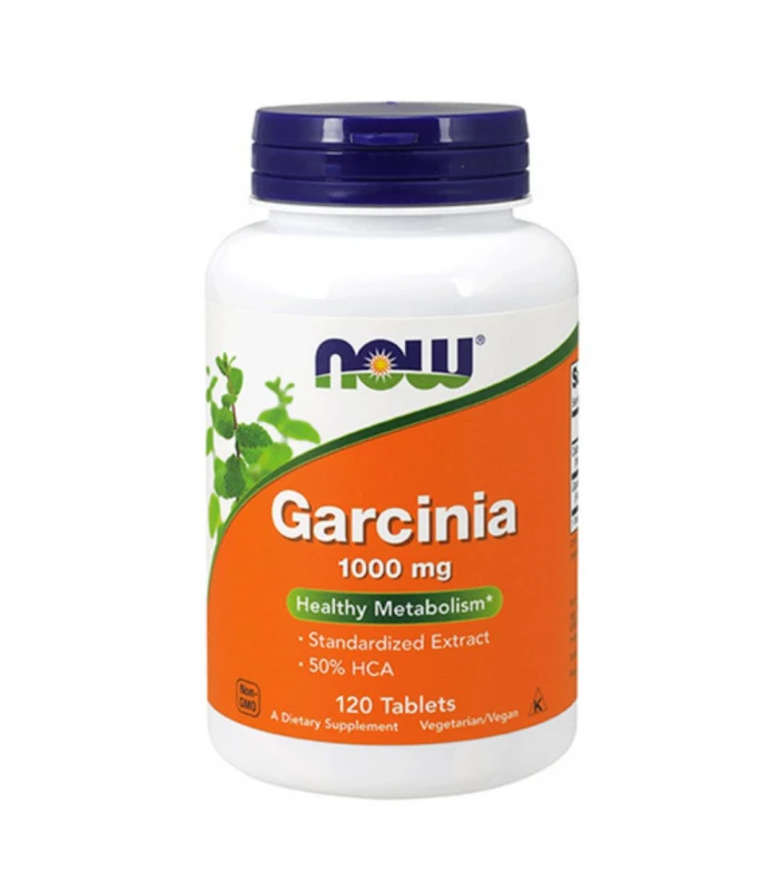 NOW Garcinia 1000mg , 120табл - за отслабване