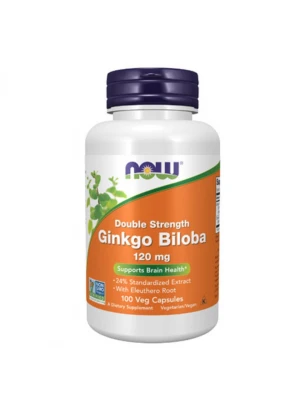 NOW Ginkgo Biloba, 100капс - подпомага мозъка