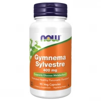 NOW Foods Gymnema Sylvestre 400мг, 90капс - диабет и отслабване