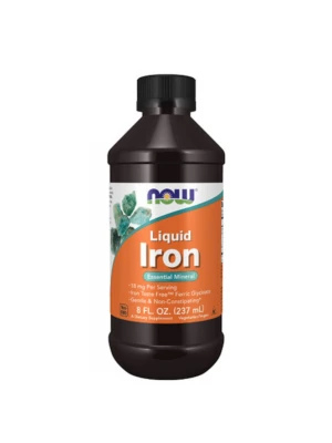NOW Iron Liquid,  237 ml - Течно желязо