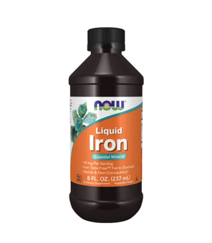 NOW Iron Liquid,  237 ml - Течно желязо